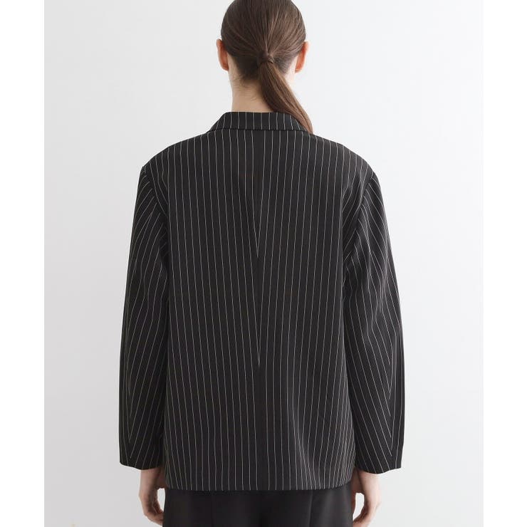 【セットアップ対応】ピンストライプルーズジャケット | tk.TAKEO KIKUCHI | 詳細画像12 