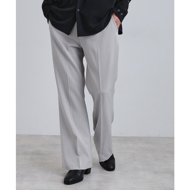 ピンストライプフレアスラックス | tk.TAKEO KIKUCHI | 詳細画像2 