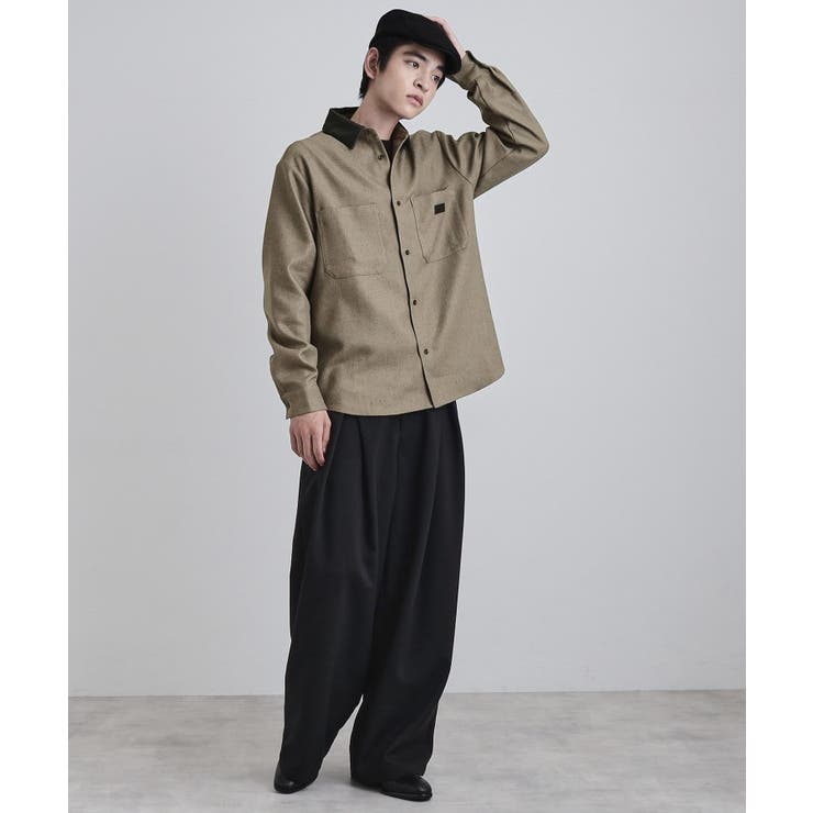 ヘリンボーンワーカーシャツ | tk.TAKEO KIKUCHI | 詳細画像11 