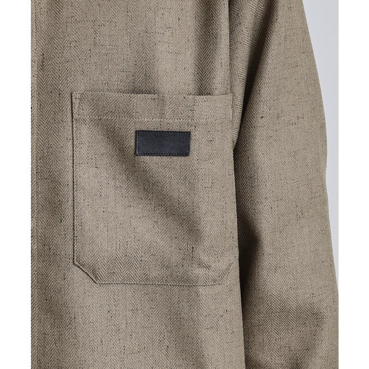 ヘリンボーンワーカーシャツ | tk.TAKEO KIKUCHI | 詳細画像21 