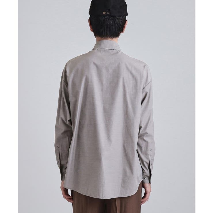 【ネクタイ付き】グランパシャツ | tk.TAKEO KIKUCHI | 詳細画像12 