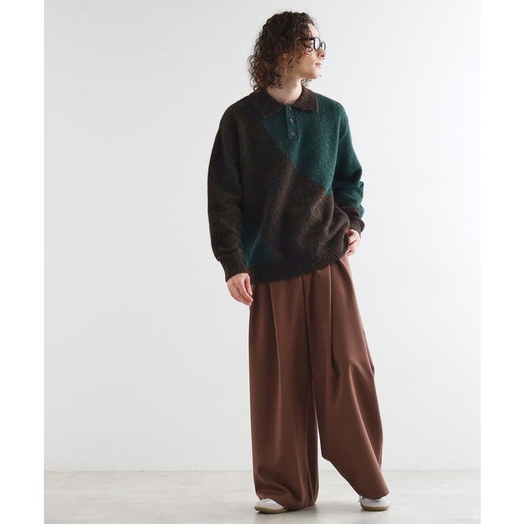 カーブスイッチニットポロシャツ | tk.TAKEO KIKUCHI | 詳細画像24 