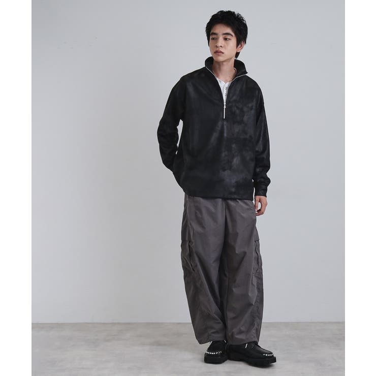 ヴィンテージライクプリント ハーフジッププルオーバー | tk.TAKEO KIKUCHI | 詳細画像29 