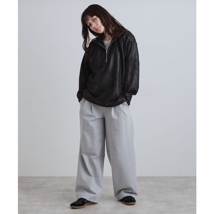 ヴィンテージライクプリント ハーフジッププルオーバー | tk.TAKEO KIKUCHI | 詳細画像32 