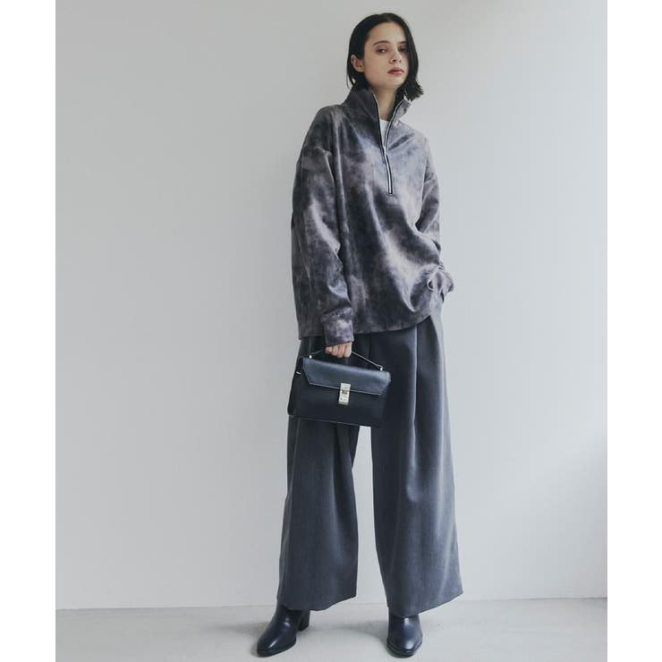 ヴィンテージライクプリント ハーフジッププルオーバー | tk.TAKEO KIKUCHI | 詳細画像23 