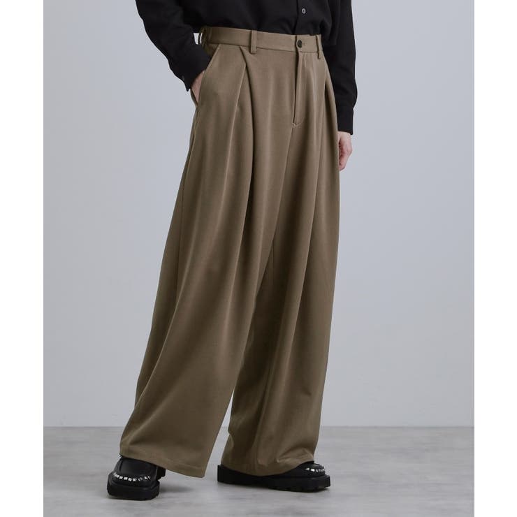 【スーパーワイドバギースラックスパンツ | tk.TAKEO KIKUCHI | 詳細画像16 