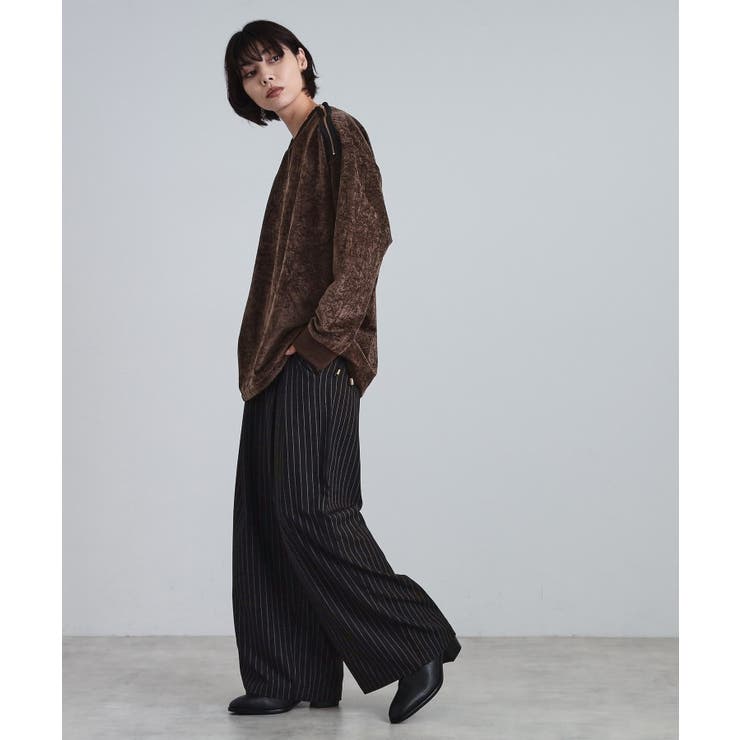 【スーパーワイドバギースラックスパンツ | tk.TAKEO KIKUCHI | 詳細画像34 