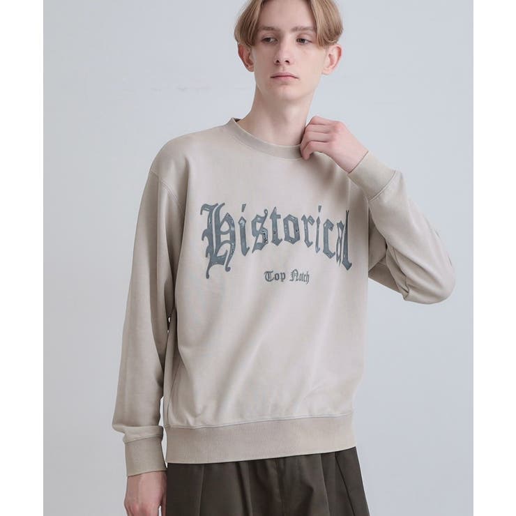 カレッジフロッキープリントスウェット | tk.TAKEO KIKUCHI | 詳細画像2 