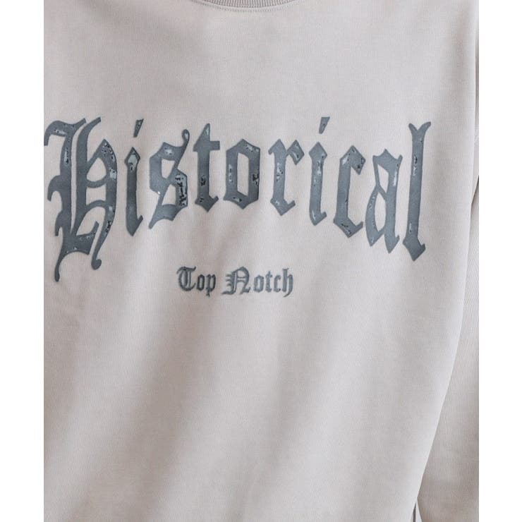 カレッジフロッキープリントスウェット | tk.TAKEO KIKUCHI | 詳細画像8 