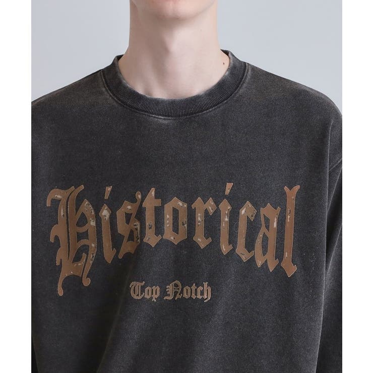 カレッジフロッキープリントスウェット | tk.TAKEO KIKUCHI | 詳細画像19 