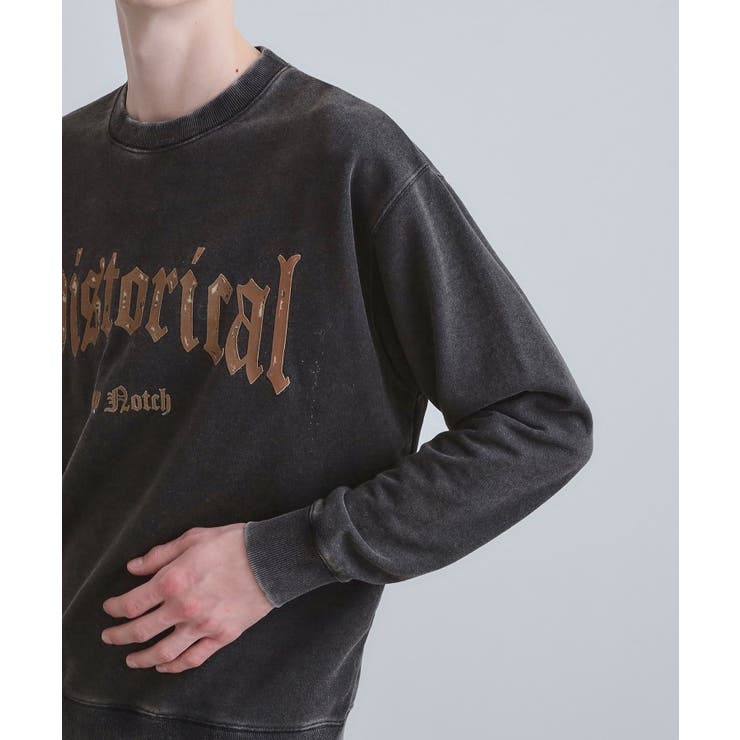 カレッジフロッキープリントスウェット | tk.TAKEO KIKUCHI | 詳細画像20 