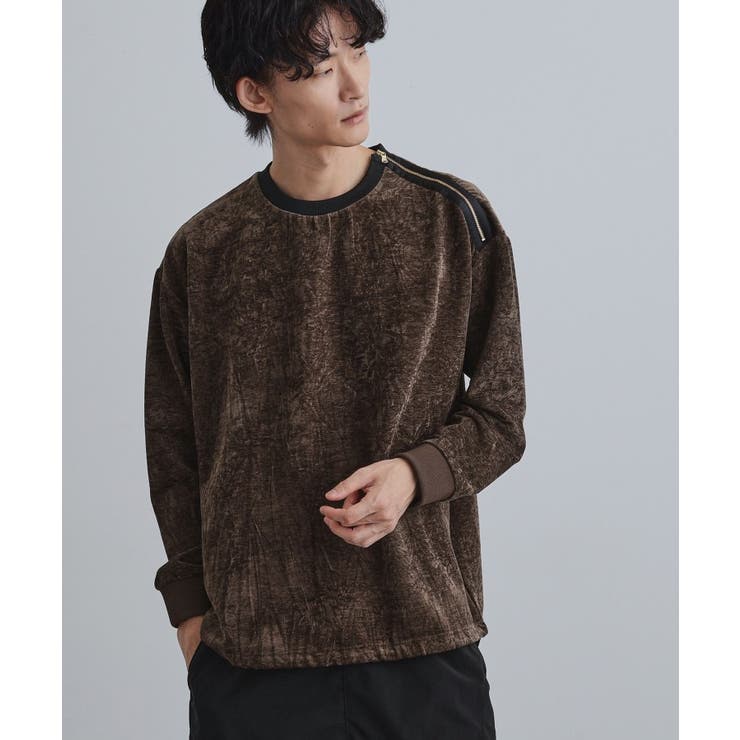 クラッシュベロアカットソー | tk.TAKEO KIKUCHI | 詳細画像16 