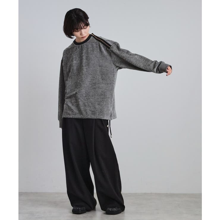 クラッシュベロアカットソー | tk.TAKEO KIKUCHI | 詳細画像7 