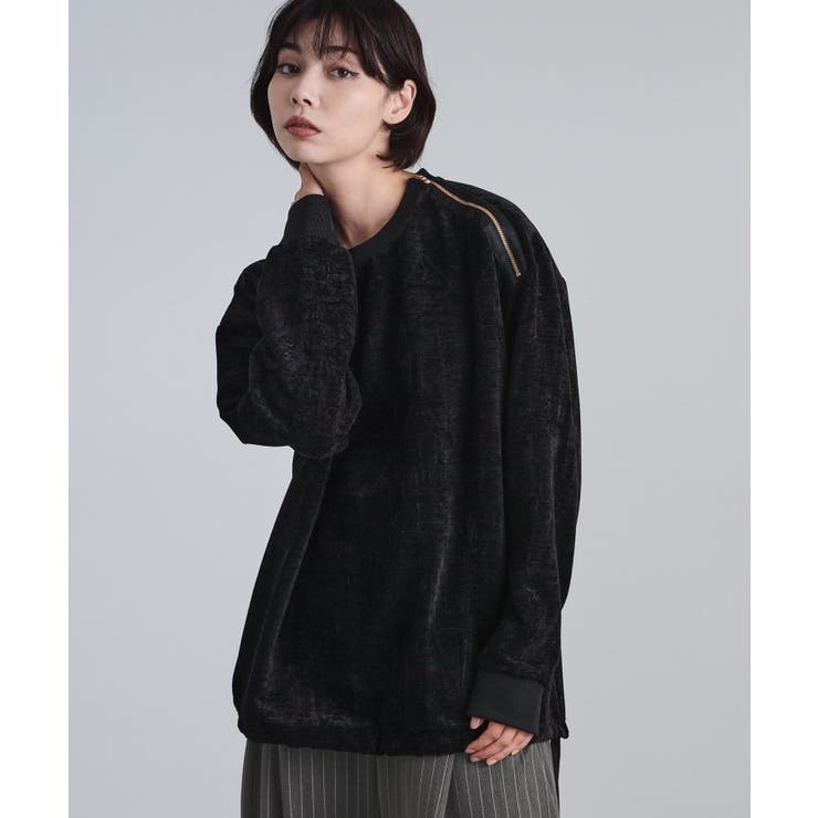 クラッシュベロアカットソー | tk.TAKEO KIKUCHI | 詳細画像12 