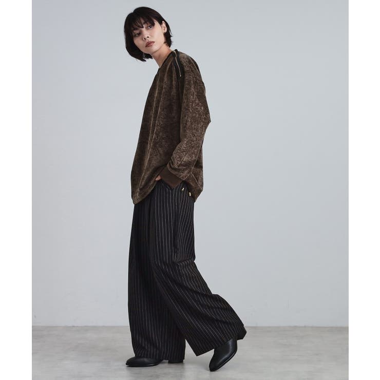 クラッシュベロアカットソー | tk.TAKEO KIKUCHI | 詳細画像21 