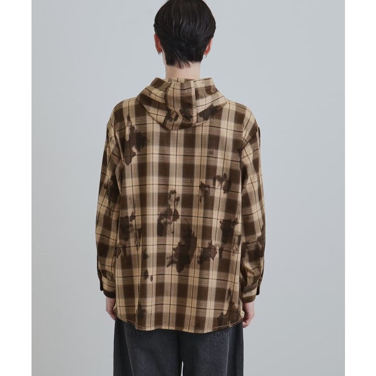 ヴィンテージフードチェックシャツ | tk.TAKEO KIKUCHI | 詳細画像28 