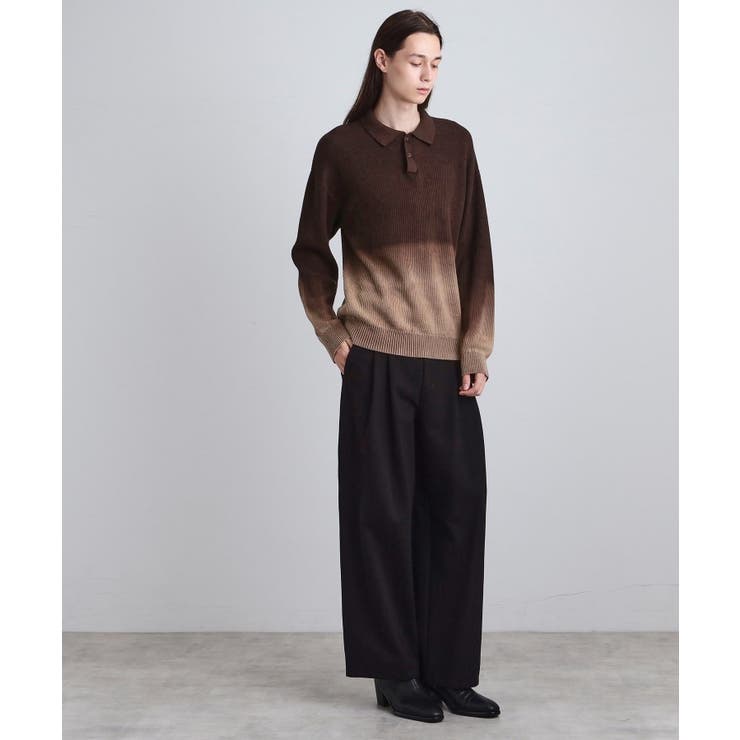 畦編みニットポロシャツブリーチ | tk.TAKEO KIKUCHI | 詳細画像14 