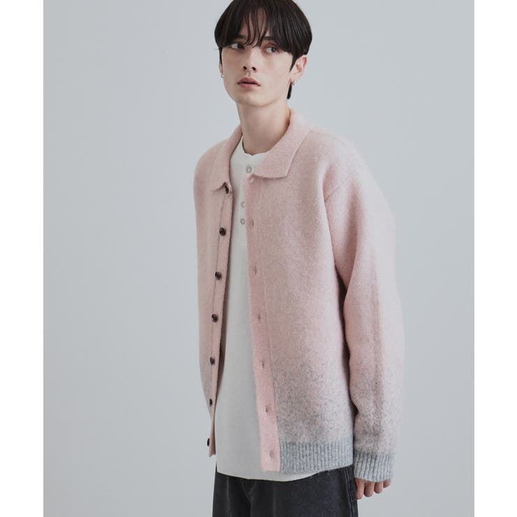 ピンク(071) | ミスティーシャギーカーディガン | tk.TAKEO KIKUCHI