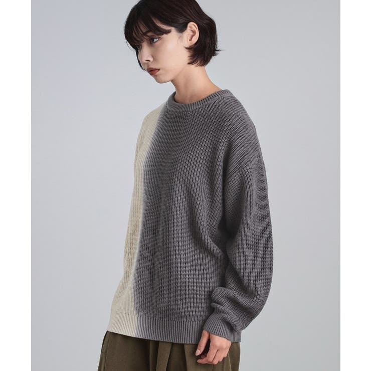 グラデダイニットプルオーバー | tk.TAKEO KIKUCHI | 詳細画像7 
