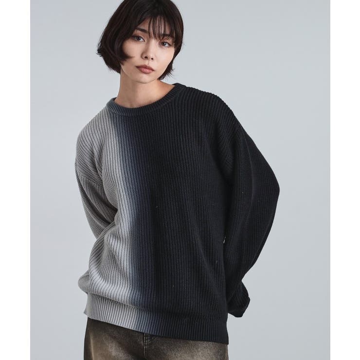 グラデダイニットプルオーバー | tk.TAKEO KIKUCHI | 詳細画像13 