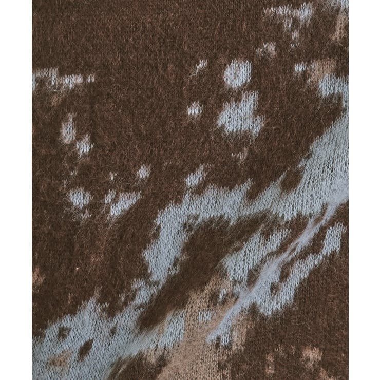 ルーズシルエットアブストラクトシャギーニットプルオーバー | tk.TAKEO KIKUCHI | 詳細画像26 