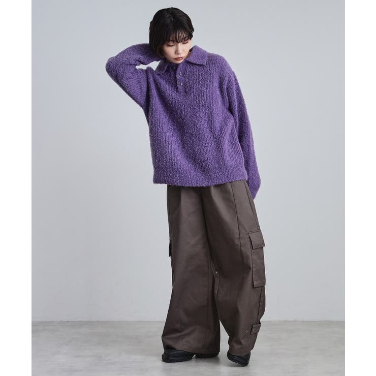 ブークレニットポロシャツ | tk.TAKEO KIKUCHI | 詳細画像23 