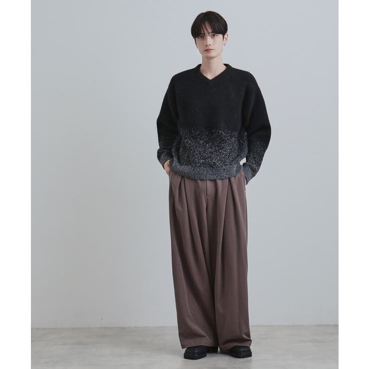 ミスティーシャギーVネックニット | tk.TAKEO KIKUCHI | 詳細画像13 