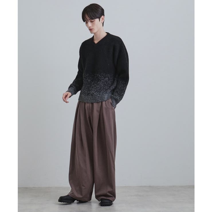 ミスティーシャギーVネックニット | tk.TAKEO KIKUCHI | 詳細画像14 