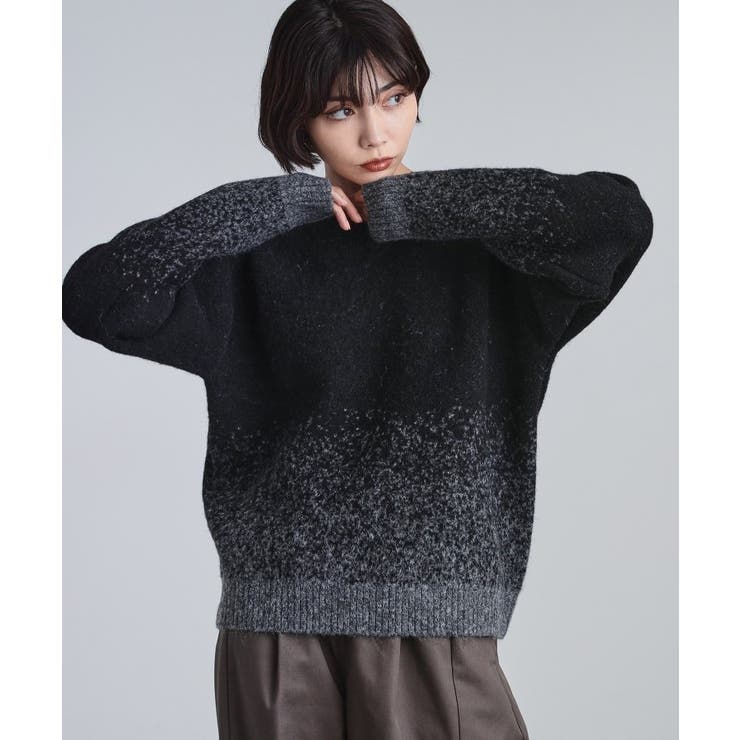 ミスティーシャギーVネックニット | tk.TAKEO KIKUCHI | 詳細画像15 