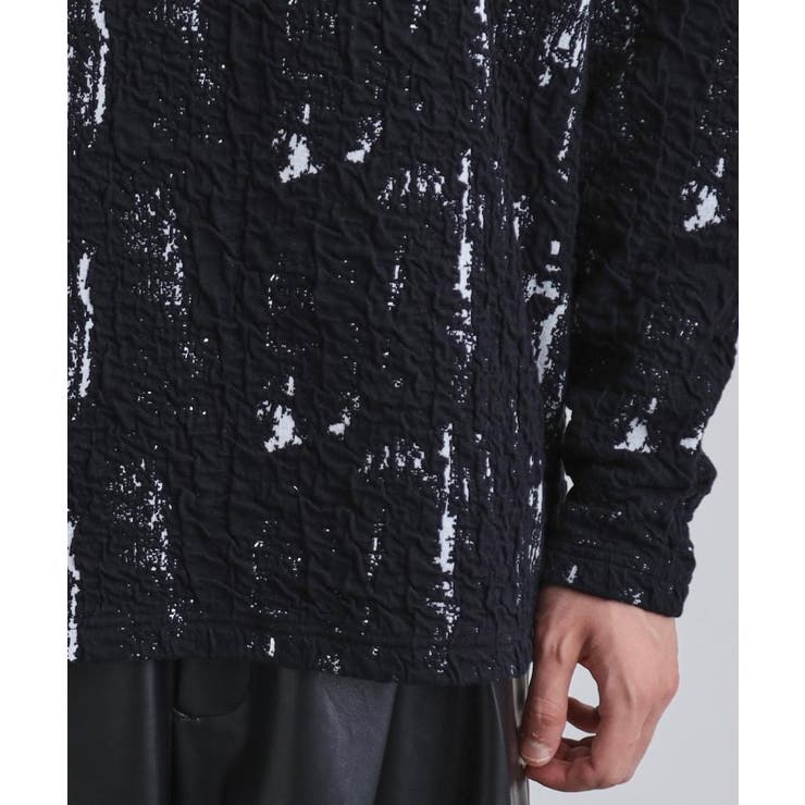 アブストラクトふくれジャカードプルオーバー | tk.TAKEO KIKUCHI | 詳細画像15 