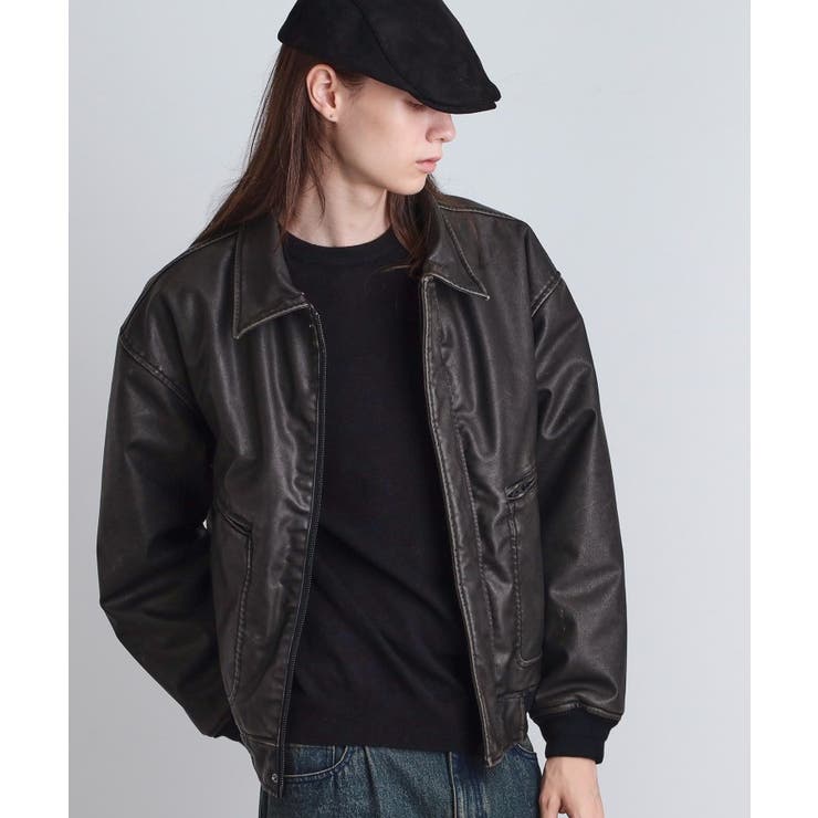 ヴィンテージライク衿フェイクファーブルゾン | tk.TAKEO KIKUCHI | 詳細画像19 