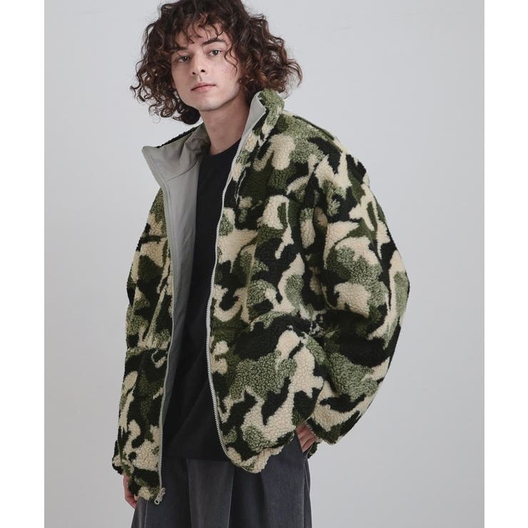 【WEB限定】リバーシブルボアブルゾン | tk.TAKEO KIKUCHI | 詳細画像9 