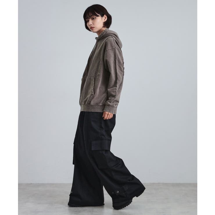 ワイドカーゴパンツ | tk.TAKEO KIKUCHI | 詳細画像7 