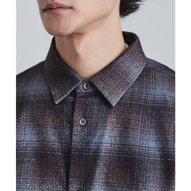 グラデーションプリントネルシャツ | tk.TAKEO KIKUCHI | 詳細画像12 