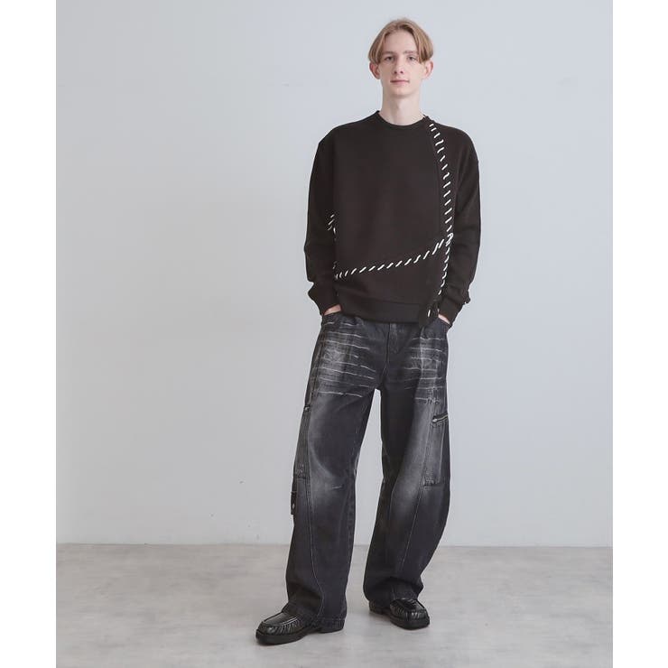 コードステッチダンボールカットソー | tk.TAKEO KIKUCHI | 詳細画像8 