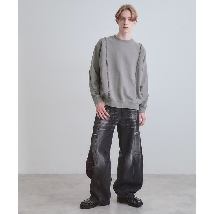 ヘヴィウェイトヴィンテージプルオーバー | tk.TAKEO KIKUCHI | 詳細画像3 