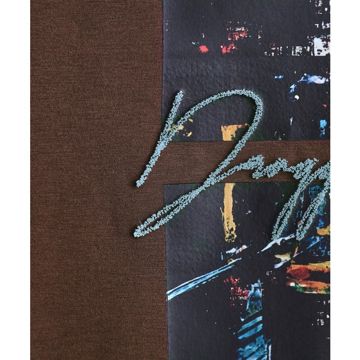 アーバングラフィックブラシ刺繍長袖Tシャツ | tk.TAKEO KIKUCHI | 詳細画像13 