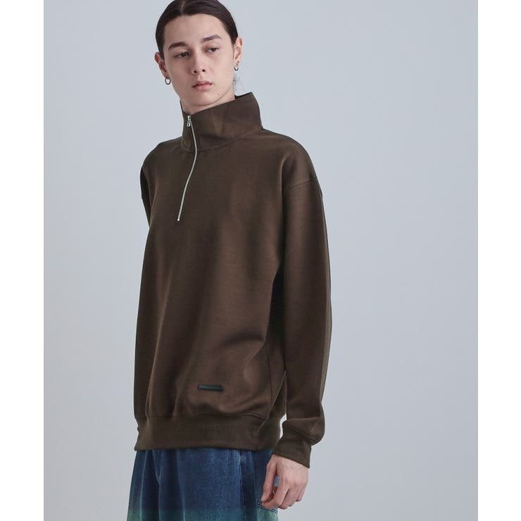 ハーフジップスウェット | tk.TAKEO KIKUCHI | 詳細画像10 