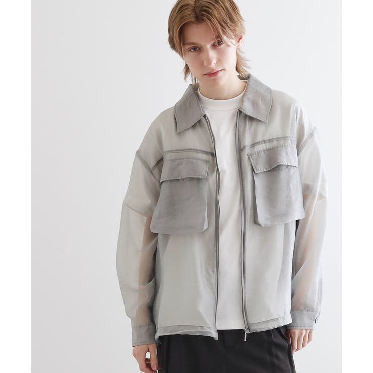 シアーシャツアウター | tk.TAKEO KIKUCHI | 詳細画像2 