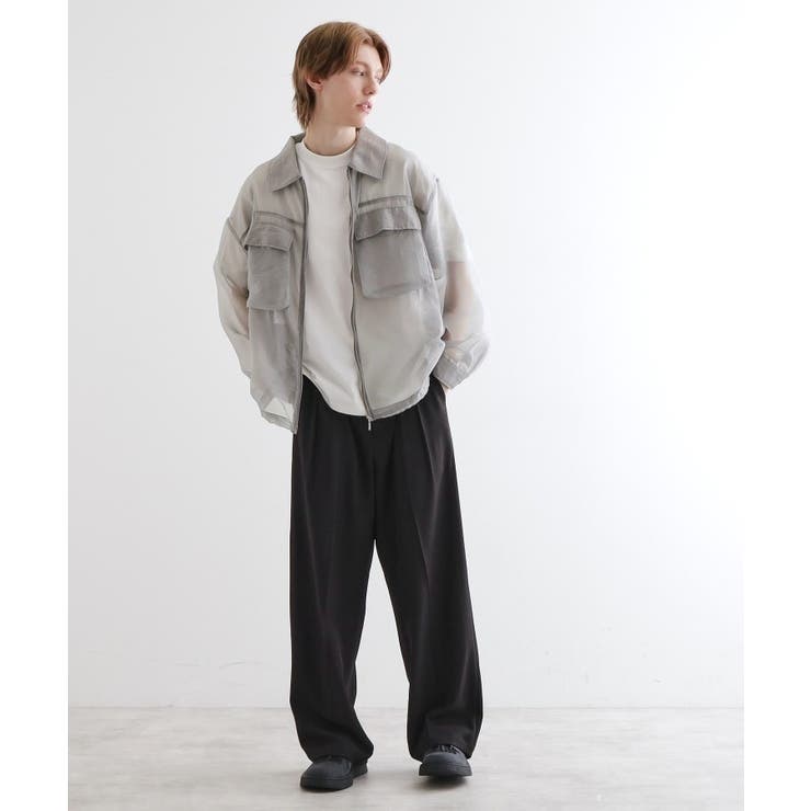 シアーシャツアウター | tk.TAKEO KIKUCHI | 詳細画像3 