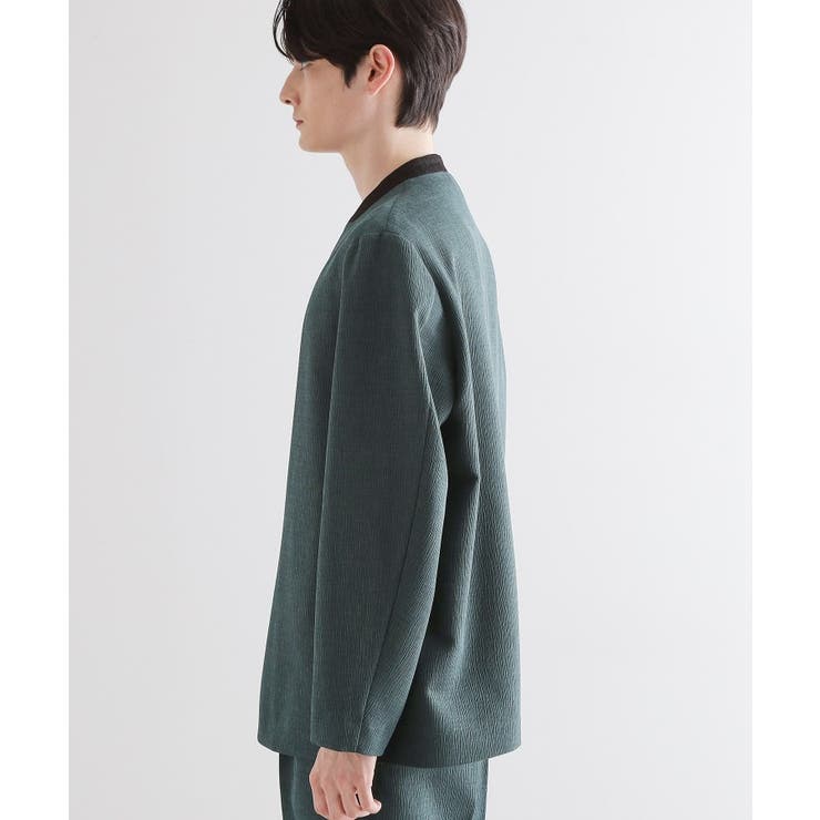 【セットアップ対応】テッククレープノーカラージャケット | tk.TAKEO KIKUCHI | 詳細画像11 