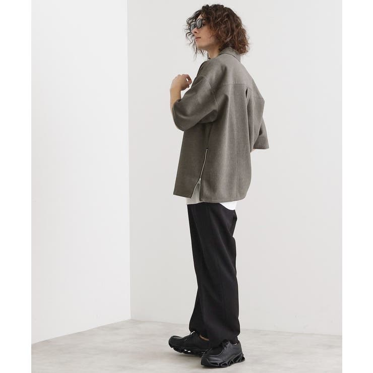 【セットアップ対応】テッククレープスキッパーシャツ | tk.TAKEO KIKUCHI | 詳細画像4 