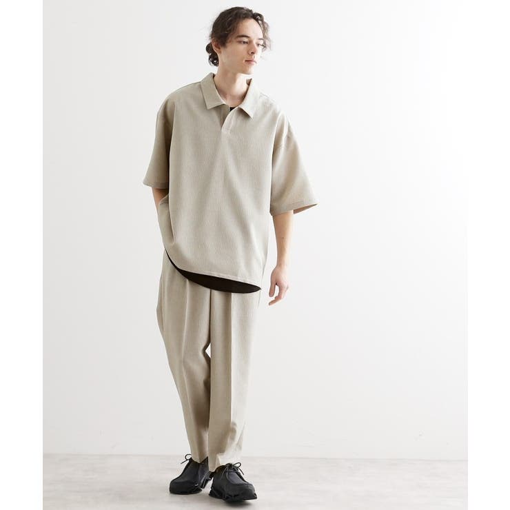 【セットアップ対応】テッククレープスキッパーシャツ | tk.TAKEO KIKUCHI | 詳細画像8 