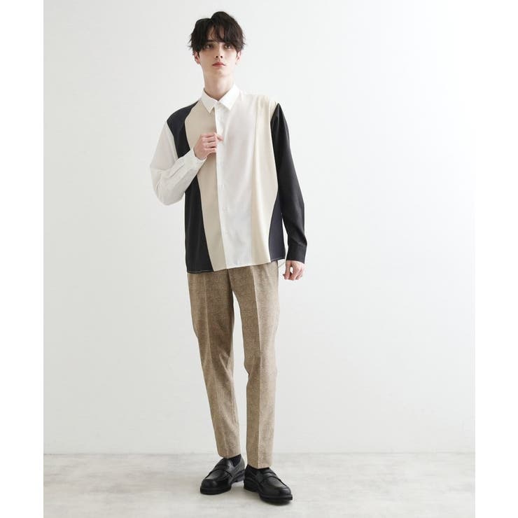 【洗える 通気性】COOL DOTS(R)テーパードスラックス（セットアップ対応… | tk.TAKEO KIKUCHI | 詳細画像8 