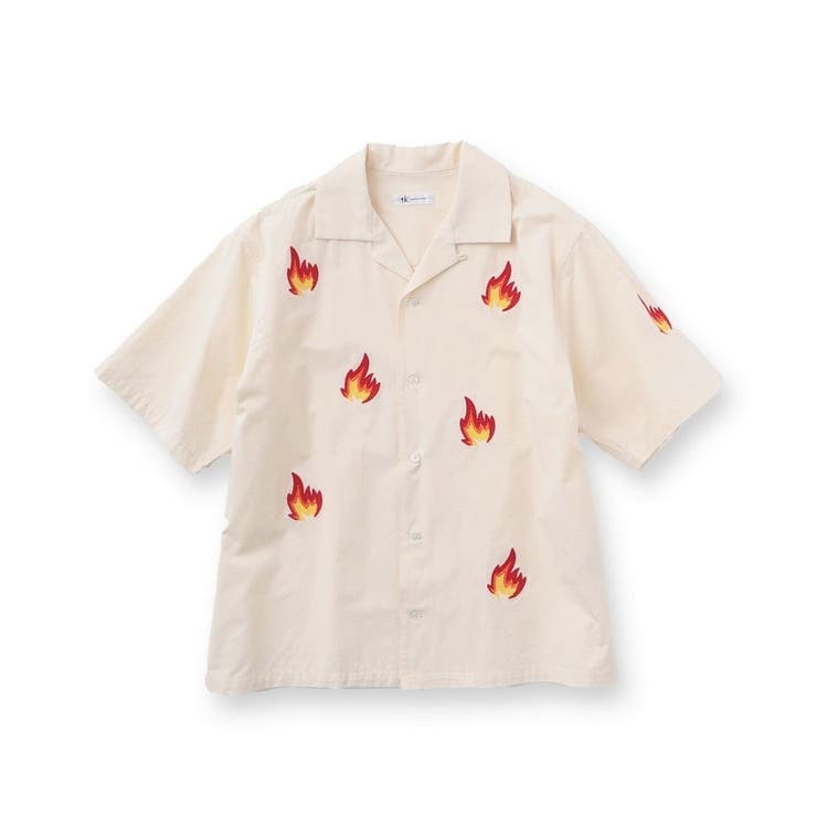 K’PJT by AYUTA 『炎刺繍シャツ』 | tk.TAKEO KIKUCHI | 詳細画像18 