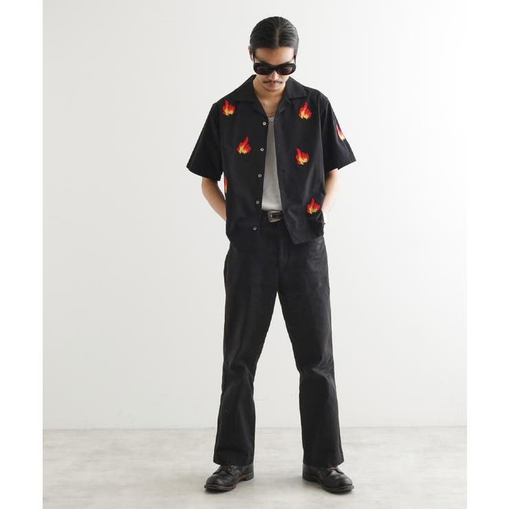 K’PJT by AYUTA 『炎刺繍シャツ』 | tk.TAKEO KIKUCHI | 詳細画像5 