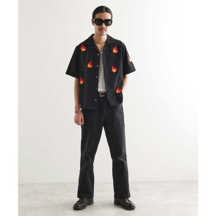 K’PJT by AYUTA 『炎刺繍シャツ』 | tk.TAKEO KIKUCHI | 詳細画像6 