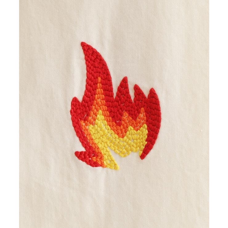 K’PJT by AYUTA 『炎刺繍シャツ』 | tk.TAKEO KIKUCHI | 詳細画像12 