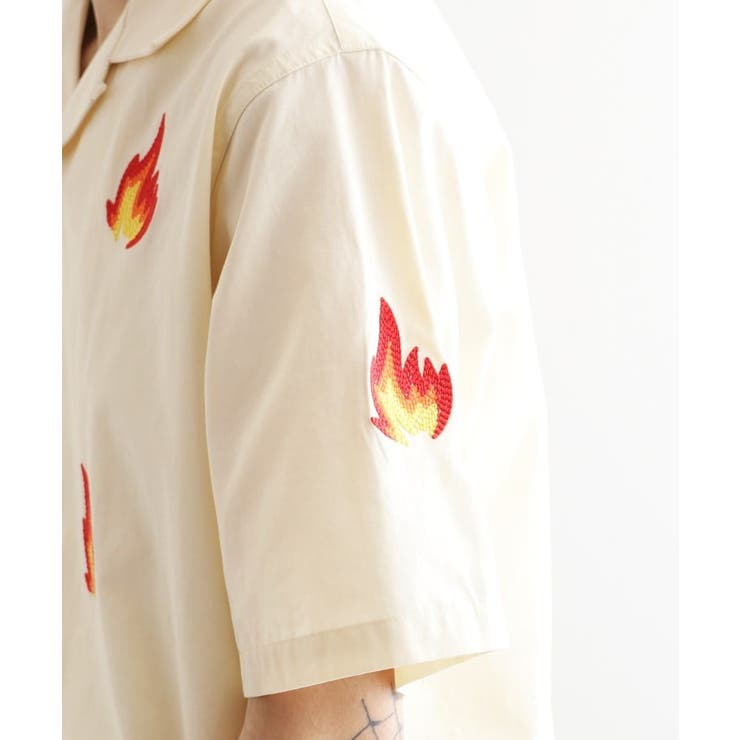 K’PJT by AYUTA 『炎刺繍シャツ』 | tk.TAKEO KIKUCHI | 詳細画像16 