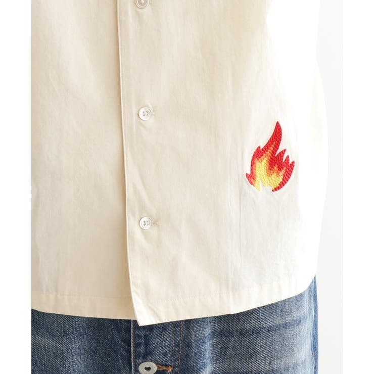 K’PJT by AYUTA 『炎刺繍シャツ』 | tk.TAKEO KIKUCHI | 詳細画像17 